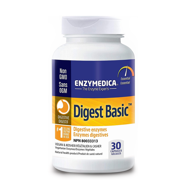 Enzymedica - Digérer les enzymes digestives de base | 30 Gélules