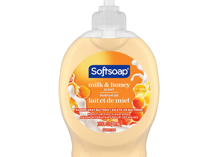 Softsoap – Savon hydratant pour les mains Lait et miel | 221 mL