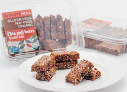 Glutenull - Raw Chia Goji Health Bar | 240 g