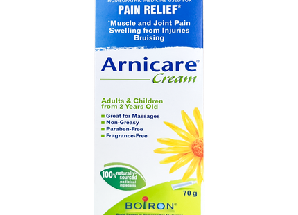 Boiron - Arnicare Pain Relief Cream - Adults & Children | 70 g