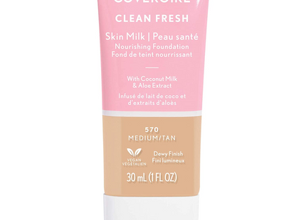 COVERGIRL - Clean Fresh Nourishing Skin Milk - 570 Medium/Tan | 30 mL