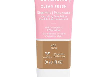 COVERGIRL - Lait nourrissant pour la peau Clean Fresh - 600 Riche | 30 ml