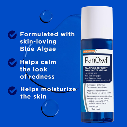 PanOxyl - Exfoliant Clarifiant 2% Acide Salicylique | 118 mL