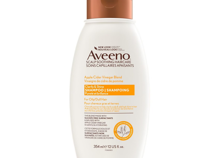 Aveeno - Shampooing au mélange de vinaigre de cidre de pomme | 354 ml