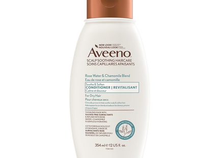 Aveeno - Revitalisant mélangé à l'eau de rose et à la camomille | 354 ml