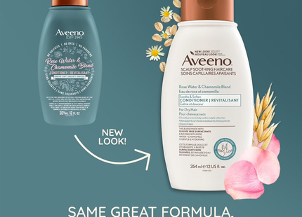 Aveeno - Revitalisant mélangé à l'eau de rose et à la camomille | 354 ml
