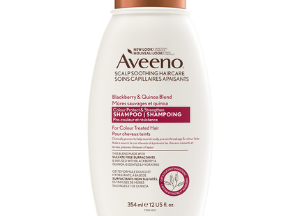 Aveeno - Colour Protect & Strengthen Shampoo - Blackberry & Quinoa | 354 mL