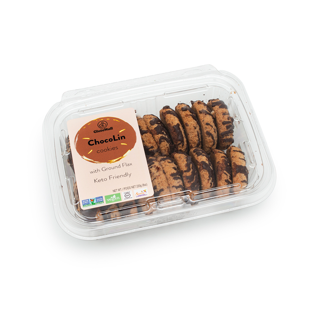 Biscuits cétogènes au chocolat Glutenull | 220 g
