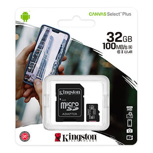 Kingston Technology - Canvas Select Plus - MicroSD Card | 32 GB