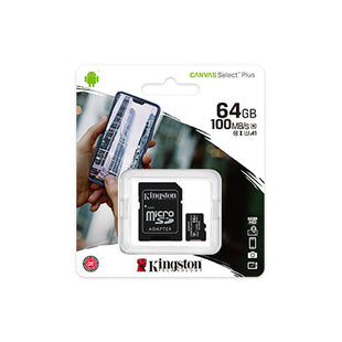 Kingston Technology - Canvas Select Plus - MicroSD Card | 64 GB