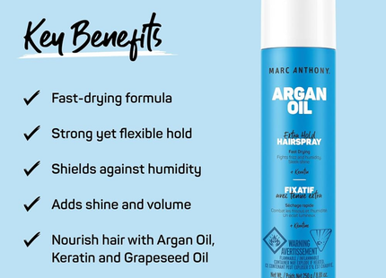 Marc Anthony - Oil of Morocco Volume Shine Hairspray | 250 g