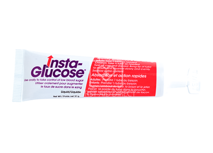 Insta-Glucose - Oral Liquid for Low Blood Sugar | 31 g