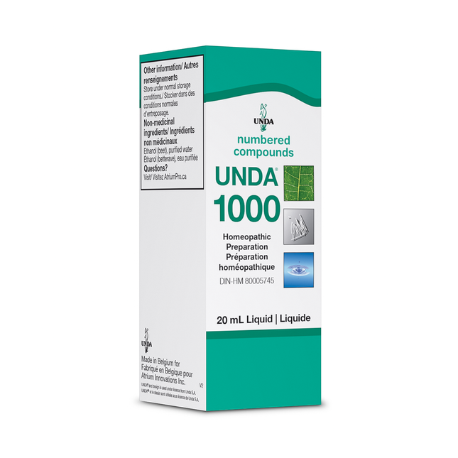 UNDA - Homeopathic Preparation #1000 | 20 mL