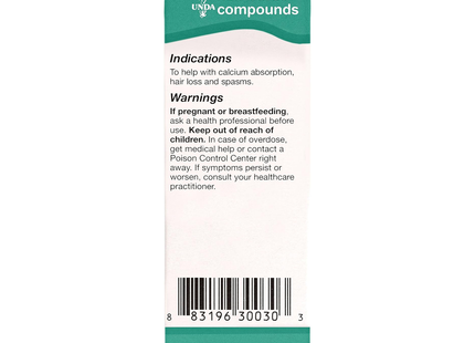 UNDA - Préparation homéopathique n° 1000 | 20 ml