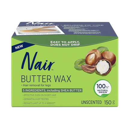 Nair - Butter Wax Hair Removal for Legs - Unscented | 150 g