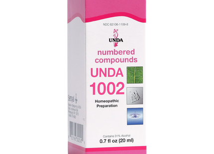 UNDA - Homeopathic Preparation #1002 | 20 mL