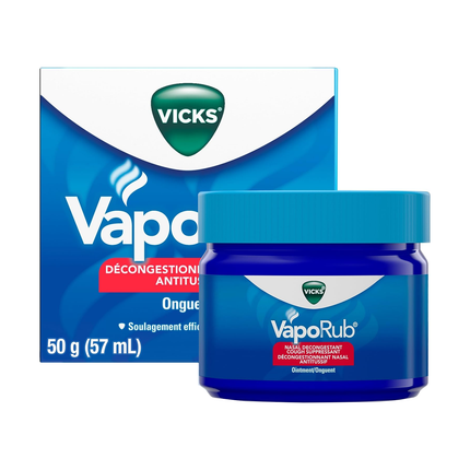 Vicks - Pommade antitussif VapoRub | 50 grammes