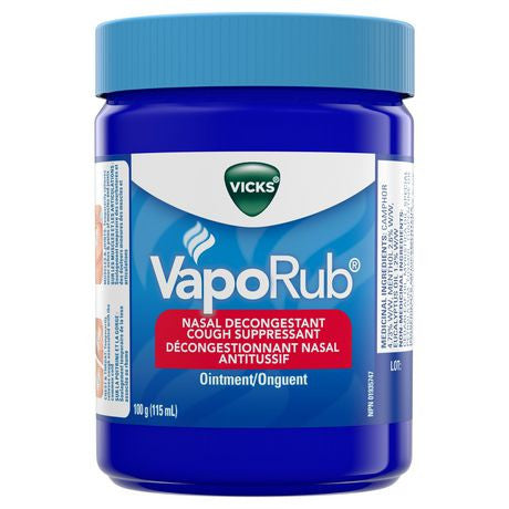 Vicks VapoRub Nasal Decongestant / Cough Suppressant Ointment | 100 g