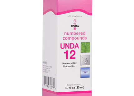 UNDA - Homeopathic Preparation #12 | 20 mL