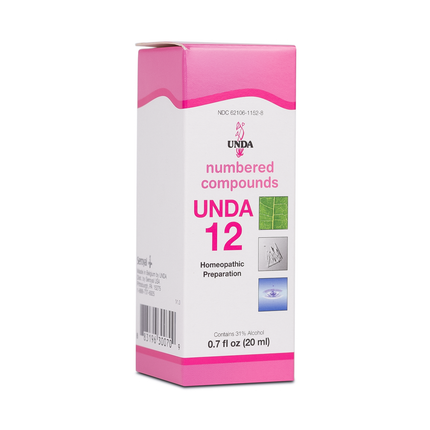 UNDA - Homeopathic Preparation #12 | 20 mL