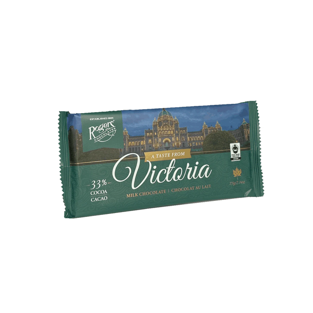 Roger's Chocolates - A Taste From Victoria - Milk Chocolate | 75 g