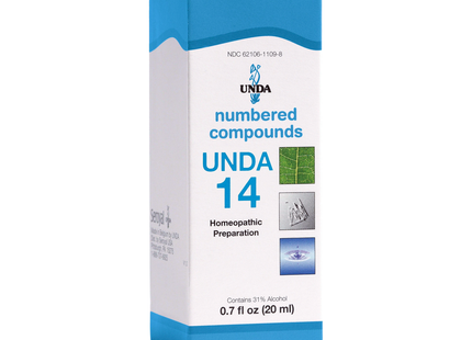 UNDA - Homeopathic Preparation #14 | 20 mL