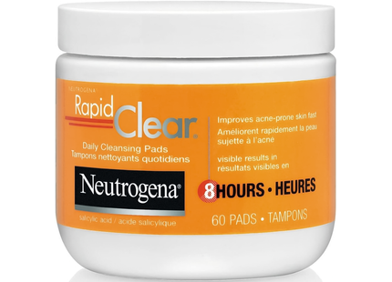 Neutrogena - Rapid Clear Daily Cleanser Pads | 60 Pads
