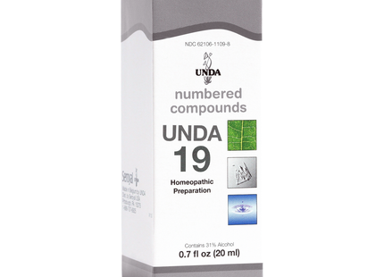 UNDA - Homeopathic Preparation #19 | 20 mL