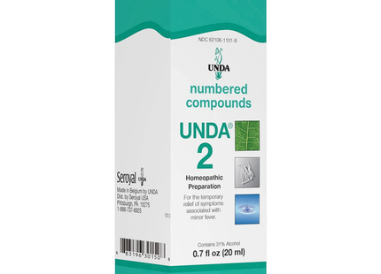 UNDA - Homeopathic Preparation #2 | 20 mL