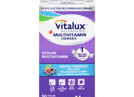 Vitalux - Advanced Ocular Multivitamin - 50 Chewable Tablets