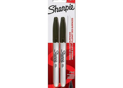 SHARPIE POINTE FINE NOIR 2PK