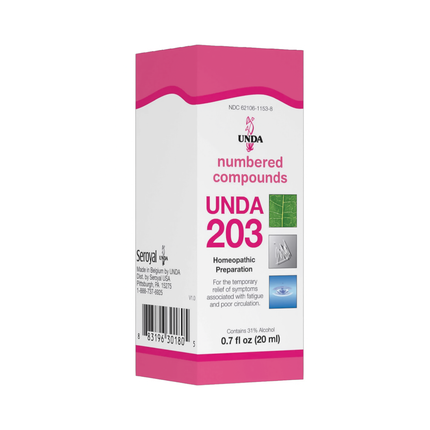 UNDA - Préparation homéopathique #203 | 20 ml