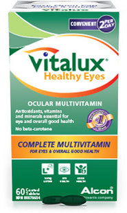 VItalux Healthy Eyes Ocular Multivitamin | 60 Coated Tablets
