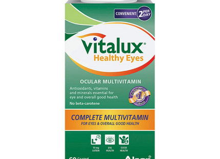 VItalux - Healthy Eyes Ocular Multivitamin | 60 Coated Tablets