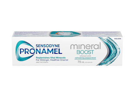 Sensodyne - Pronamel Mineral Boost Toothpaste Infused with Refreshing Peppermint | 75 mL