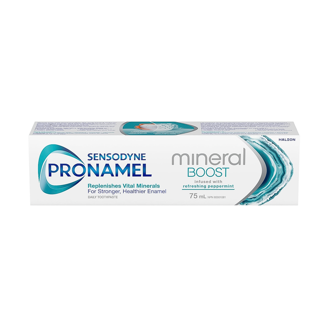 Sensodyne - Pronamel Mineral Boost Toothpaste Infused with Refreshing Peppermint | 75 mL