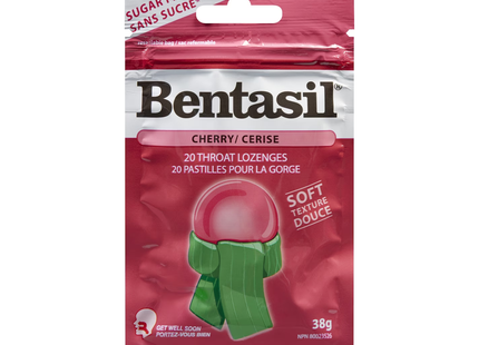 Bentasil - Cherry Throat Lozenges | 38 g