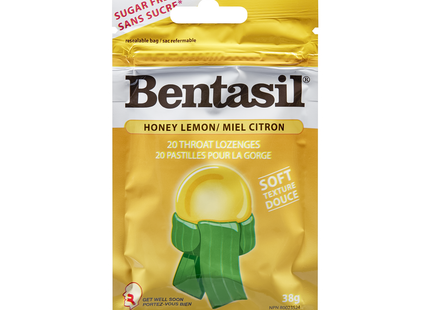 Bentasil - Honey Lemon Throat Lozenges | 38 g