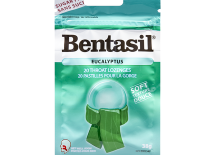 Bentasil - Eucalyptus Throat Lozenges | 38 g
