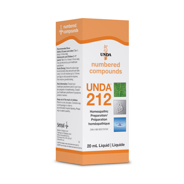 UNDA - Homeopathic Preparation #212 | 20 mL