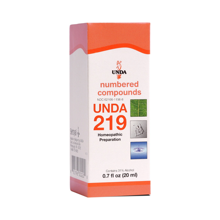 UNDA - Préparation homéopathique n°219 | 20 mL