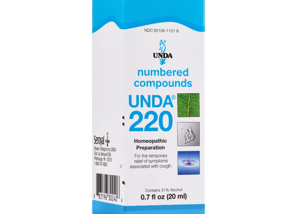 UNDA - Homeopathic Preparation #220 | 20 mL