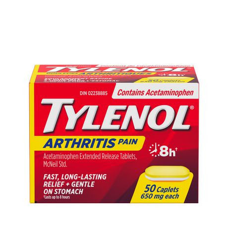 Tylenol - Arthritis Pain Acetaminophen 650 mg | 50 Caplets