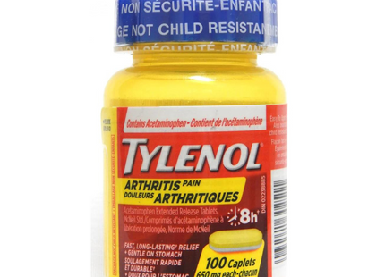 Tylenol - Arthritis Pain Acetaminophen 650 mg | 100 Caplets