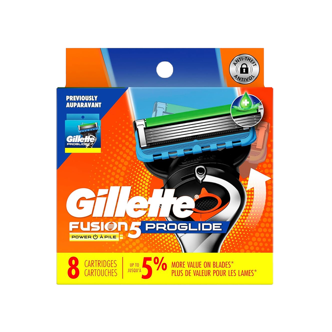 Gillette - Fusion 5 Proglide Power Refill | 8 Cartridges