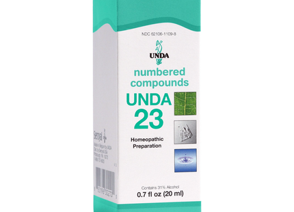 UNDA - Homeopathic Preparation #23 | 20 mL