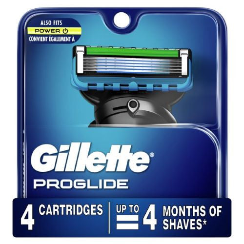 Gillette - ProGlide Power Refill | 4 Cartridges