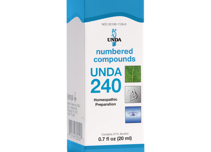 UNDA - Homeopathic Preparation #240 | 20 mL