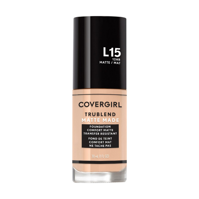 COVERGIRL - Fond de teint TruBlend Matte Made - L15 Porcelaine | 30 ml