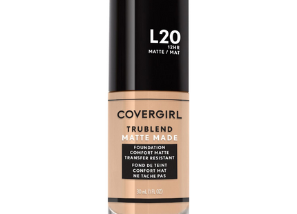 COVERGIRL - TruBlend Matte Made Foundation - L20 Light Ivory | 30 mL